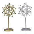 Youngs Metal Geometric Tabletop Sign, 2 Assorted Color 12257